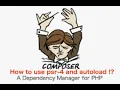 Autoload with composer psr-4