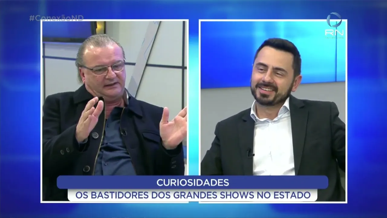 Conexão ND: produtor conta sobre bastidores de grandes shows em Santa Catarina