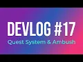 Ambush Encounters Contract UI Indie Game Devlog