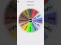 If it lands on your eye colour you are out Part 1