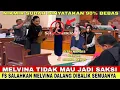Download Lagu LUAR BIASA!!! SIDANG KALI INI AROMA KEBEBASAN MULAI TERCIUP, FS PANIK SEBUT MELVINA DALANGNYA