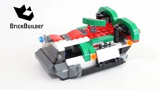 Lego Creator 31037 Hovercraft - Lego Speed Build