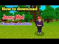 Download Lagu Download Jenny mod in minecraft pocket edition ! full tutorial video