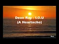 Download Lagu IOU (A Heartache) - Dean Ray | Ost iklan Durex Invisible Episode 3