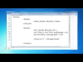 Learn HTML in 12 Minutes