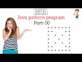 Java pattern program part 50 Easy Learning Genius