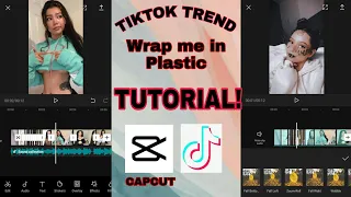 Download TRANSITION TUTORIAL: Wrap me in Plastic || Trend on TIKTOK || Capcut/Viamaker || Photogenic MP3