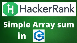 Simple Array Sum HackerRank Problem Solving Solution in C