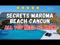 Secrets Maroma Beach Riviera Cancun Review All-Inclusive Worth It 2026