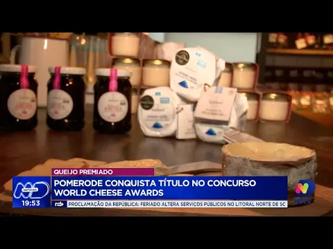 Pomerode brilha: queijo da região conquista pela segunda vez o título de melhor da América Latina