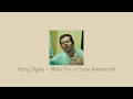 Download Lagu harry styles - music of a sushi restaurant (sped up)