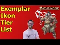 Exemplar Ikon Tier List