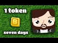 I Survived on One Token for Seven Days - Day 1