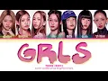TUIDE 'GRLS' lyrics (튜이드 "GRLS" 가사) (Color coded lyrics Eng/Rom/Han)