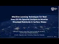SPIE 2021 Presentation Machine Learning for Spectral Analysis