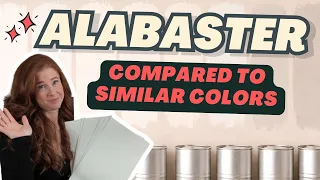 Sherwin Williams Alabaster and Similar Colors