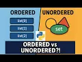 Why Python Lists Have Order but Sets Don t with Examples