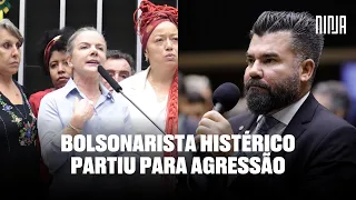 🔥Deputado Caveira histérico partiu pra agressão mas teve de engolir duras verdades ditas por Gleisi🔥