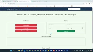 25 - JavaScript Class 10 DOM Introduction Objects Properties Methods CoDev Muhammad Umair