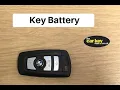 Key Battery BMW HOW TO Change