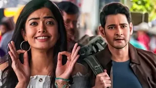 mahesh babu rashmika mandanna sarileru neekevvaru hindi dubbed train scene