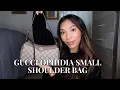 GUCCI OPHIDIA SMALL SHOULDER BAG UNBOXING WHAT FITS INSIDE