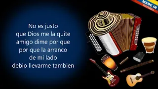 por que mi dios embrujo vallenato letra
