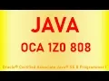 1 JAVA OCA 1Z0 808 Understanding the Java Class Structure Chapter 1 Building Blocks