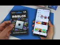 How to REDEEM ROBLOX GIFT CARD on ANDROID EASY METHOD