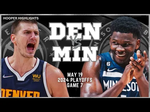 Download MP3 Denver Nuggets vs Minnesota Timberwolves Full Game 7 Highlights | May 19 | 2024 NBA Playoffs