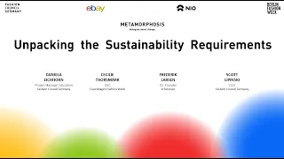 Unpacking the Sustainability Requirements - Panel