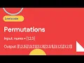 Permutations - Leetcode 46