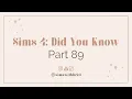 Sims 4 Did You Know Part 89 Change Item Size