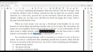 Lecture 09 JavaScript Events Event Handlers