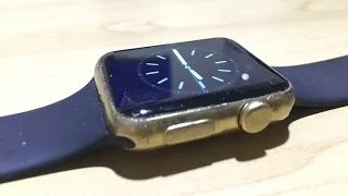 how to turn your apple watch gold 