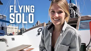 Taking some time Apart! Solo Female Boat Life | Working and Cooking Alone from my Tiny Home