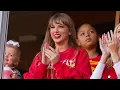 Taylor Swift watching Kansas City Chiefs games for 6 minutes straight