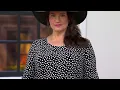 Susan Graver Print or Solid Liquid Knit Fit Flare Dress on QVC
