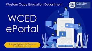 WCED ePortal information School is Closed Learning is Open