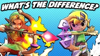 What s the Difference between Young Link and Toon Link SSBU