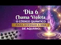 Lagu Ciclo 21 Dias | Dia 6: Chama Violeta: O Código Quântico para Acessar a Era de Aquário
