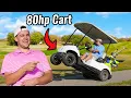 Motor Swapped Golf Cart Reckless Golfing 5