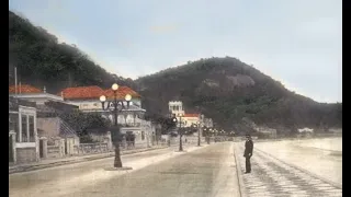 Central do Brasil em 1890 - Copacabana em 1920 - Imagens a cores