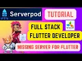 Flutter Serverpod Missing Server for Fluttter Flutter Backend Tutorial