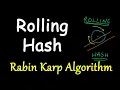 Rolling hash Rabin karp algorithm Pattern searching