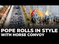 Pope Leo Turkey LIVE: Erdoğan Welcomes Pontiff With Horse Procession at Ankara Presidential Palace
