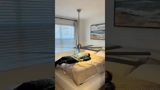 ابتكر طريقة عبقرية ليبقى بارد ا 