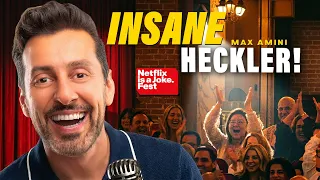 Insane Heckler Netflix is a Joke Fest Max Amini Stand-up Comedy