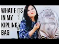 KIPLING BAGS WHAT FITS IN MY KIPLING SEOUL BACKPACK