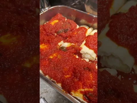 Nonna Pia Makes Authentic Italian Manicotti! 🇮🇹 PART 2! #nonnapia #madewithlove #homemadefood